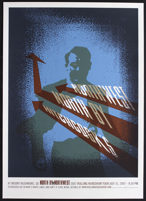 Jeff Kleinsmith North by Northwest Movie Poster