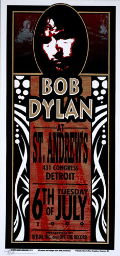 Mark Arminski Bob Dylan Poster