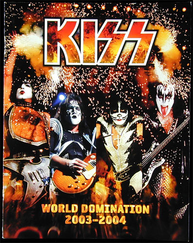 KISS 2003-2004 World Domination Tour Program