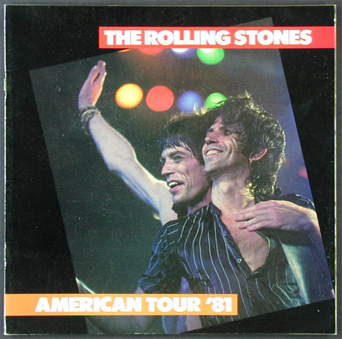 Rolling Stones 1981 American Tour Program