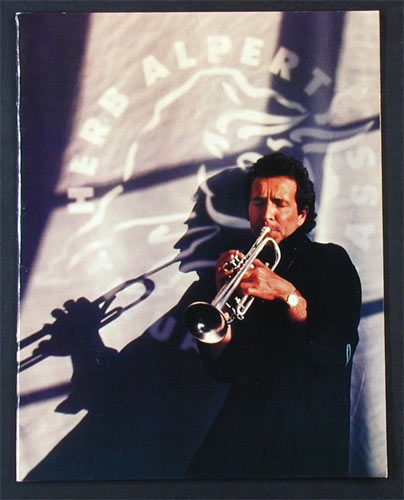 Herb Alpert 1984 World Tour Program
