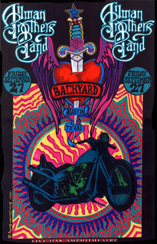Bryan Curley Allman Brothers Poster