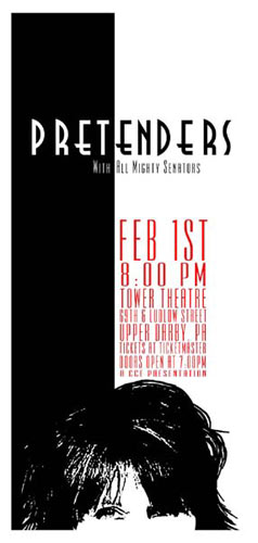 Jeff Wood and Judy Gex - Drowning Creek Pretenders Handbill