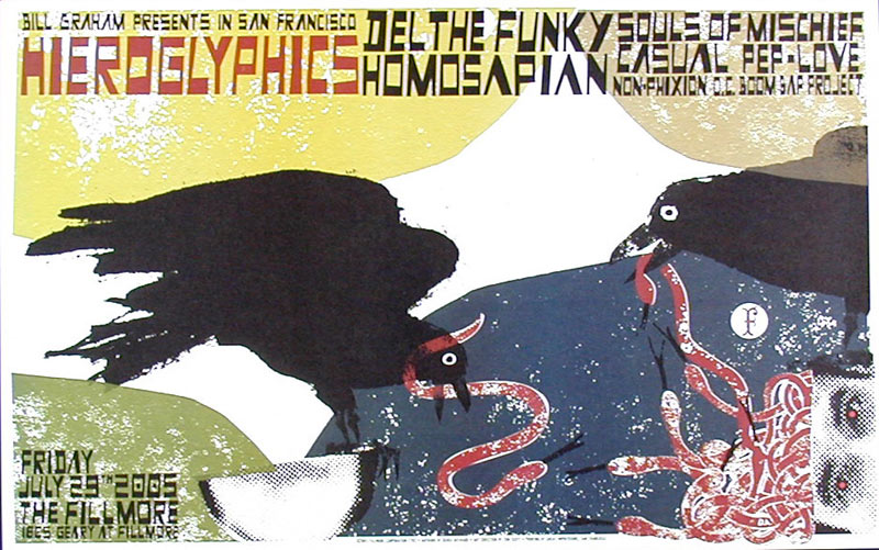 Hieroglyphics New Fillmore Poster F702