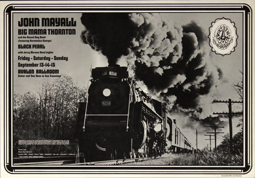 FD # 137-1 John Mayall Family Dog Poster FD137