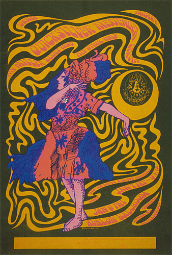 FD # 42-1 Quicksilver Messenger Service Family Dog Poster FD42