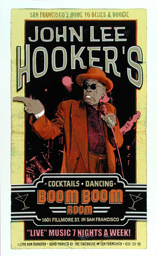 Firehouse John Lee Hooker Poster