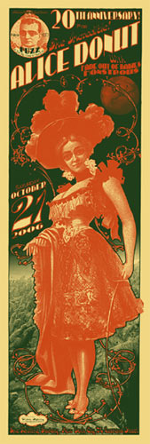 Firehouse Alice Donut Poster