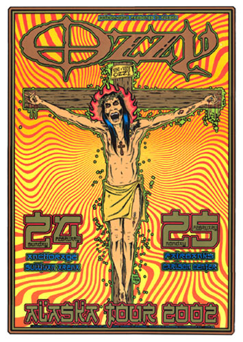 Firehouse Ozzy Osbourne Poster