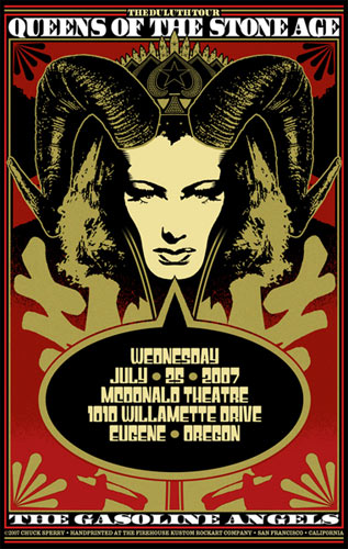 Firehouse Queens Of The Stone Age 2007 Poster