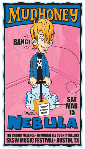 Darren Grealish Mudhoney Poster
