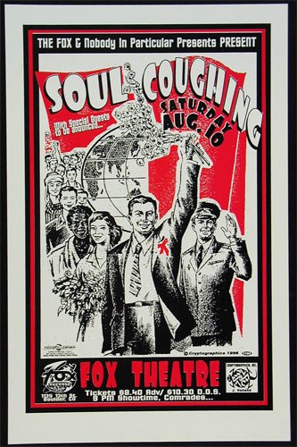 Jeff Holland Soul Coughing Poster