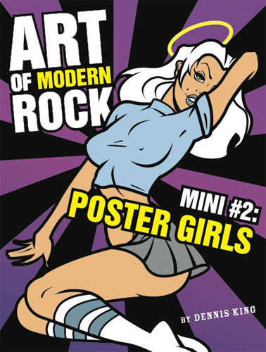 Art of Modern Rock Mini #2: Poster Girls Autographed Book