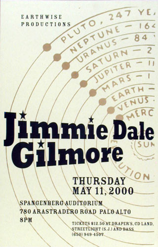 Jimmie Dale Gilmore Poster