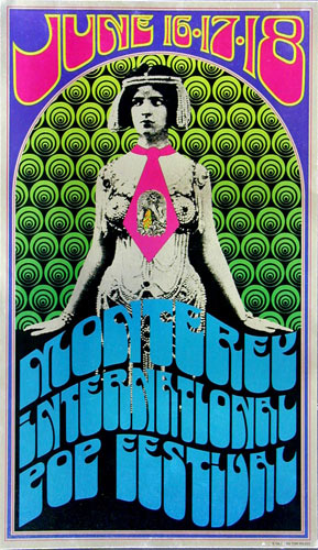 Monterey International Pop Festival Poster