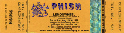 Lemonwheel Ticket