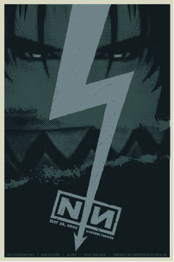 Todd Slater Nine Inch Nails Poster