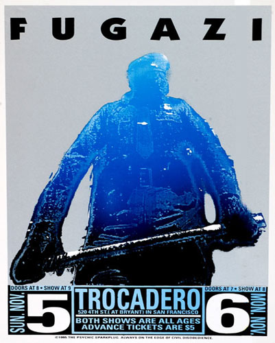 Psychic Sparkplug Fugazi Poster