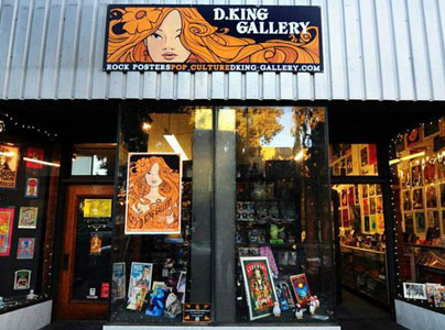 D.King Gallery Berkeley Storefront