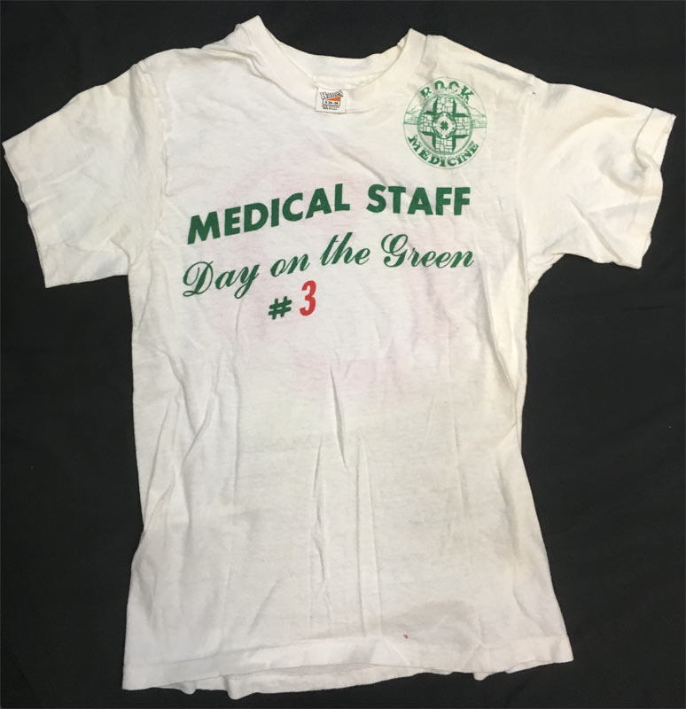 Haight Ashbury Free Medical Clinics San Francisco Day on the Green Vintage Shirt