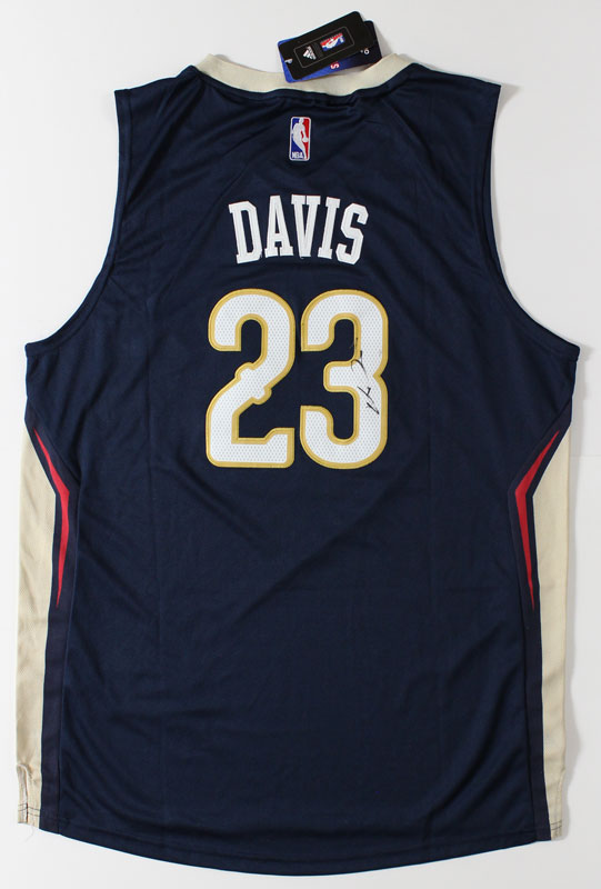 Anthony Davis New Orleans Pelicans Autographed Basketball Jersey