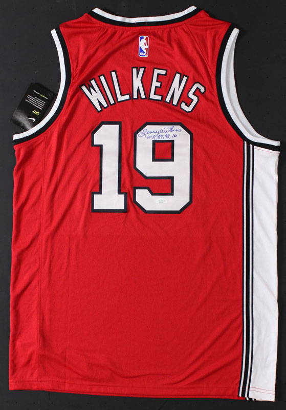 Lenny Wilkens 1974-75 Portland Trail Blazers Autographed Basketball Jersey