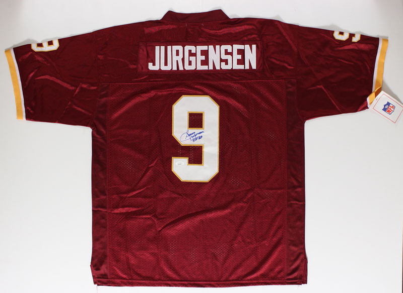 Sonny Jurgensen Washington Redskins Autographed Football Jersey