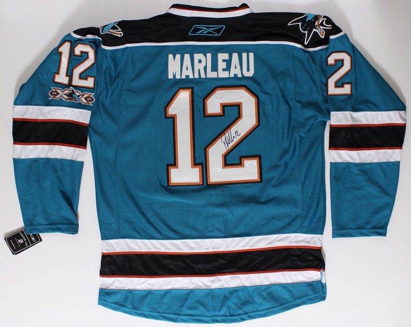 Patrick Marleau San Jose Sharks Autographed Hockey Jersey