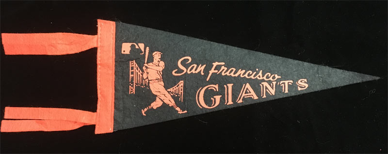 San Francisco Giants Mini Pennant
