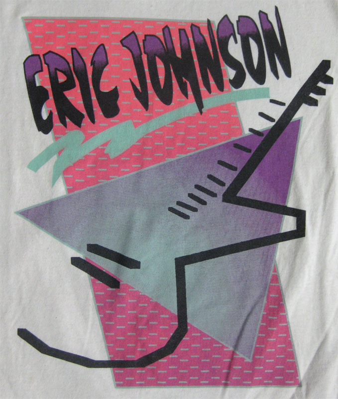 Eric Johnson North American Tour 1993 Vintage T-Shirt