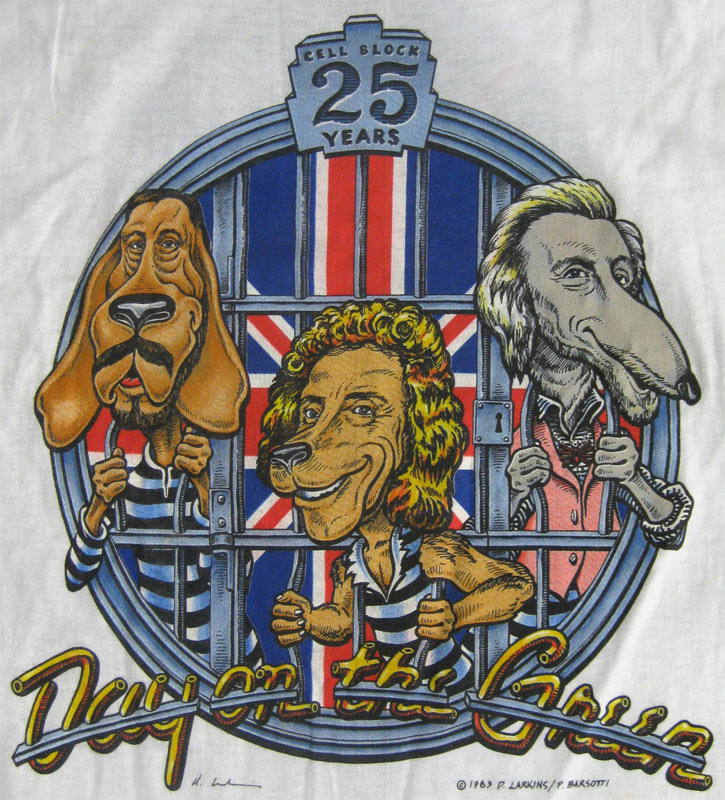 The Who Day on the Green 1989 Vintage T-Shirt
