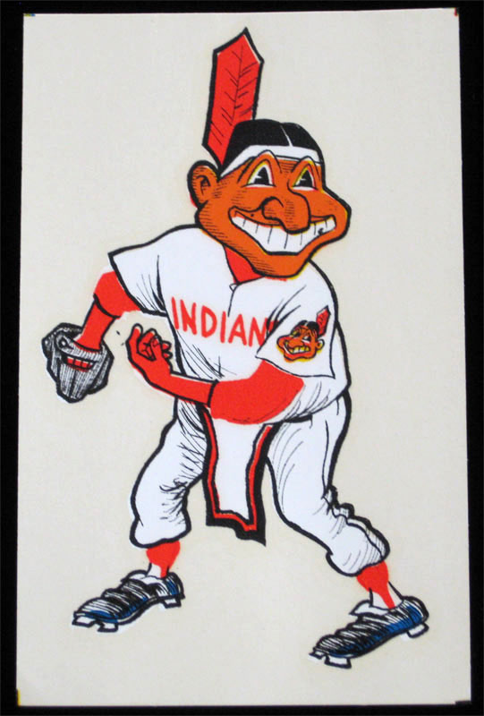 Cleveland Indians Chief Wahoo Decal