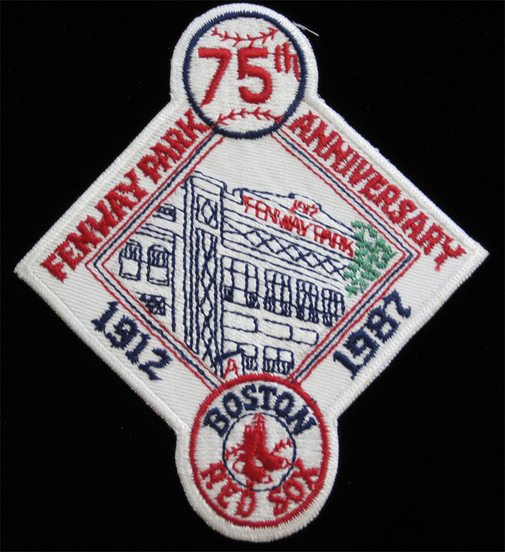 Boston Red Sox Baseball 1912 - 1987 Fenway Park Patch