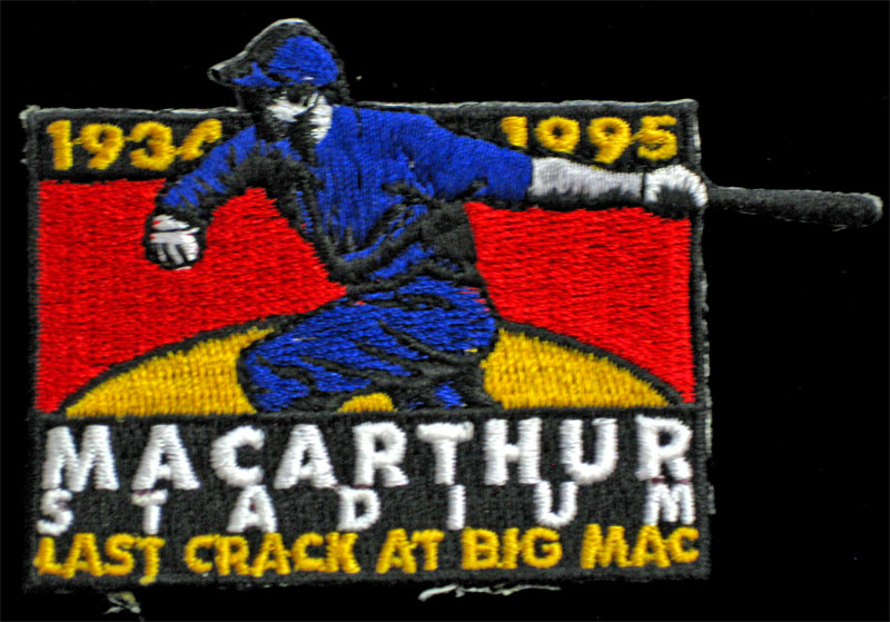 MacArthur Stadium 1934 - 1995 Last Crack at Big Mac Minor League Baseball Patch