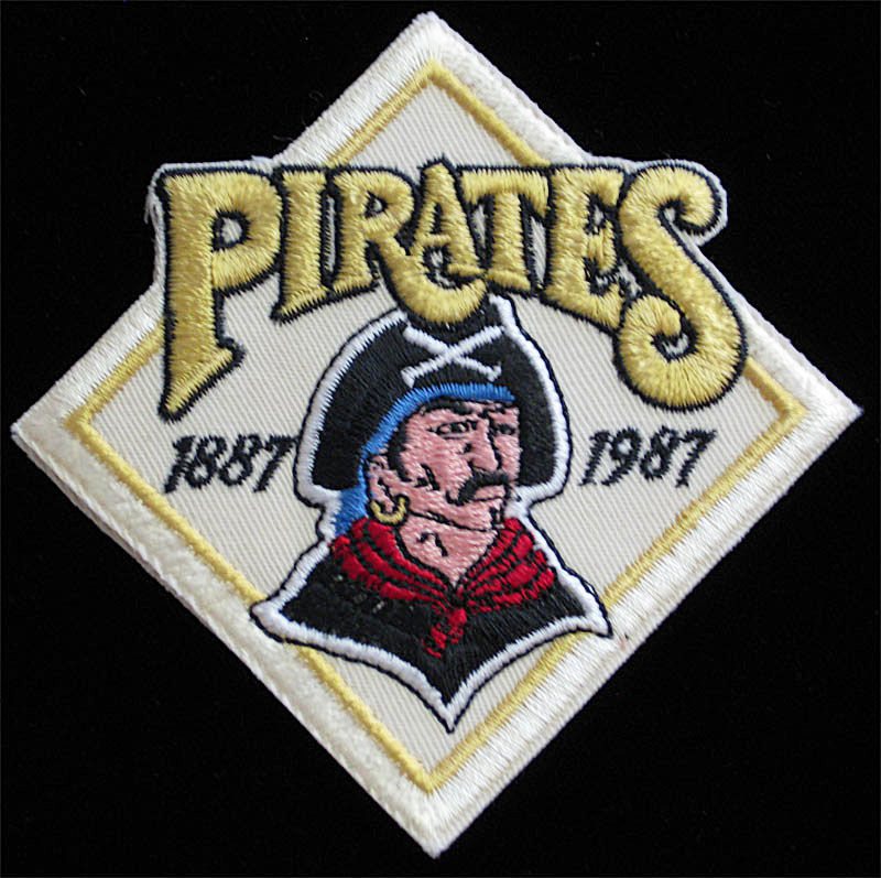 Pittsburgh Pirates 1887 - 1987 Centennial Baseball Patch