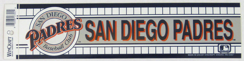 San Diego Padres Bumper Sticker