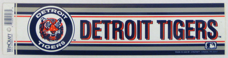 Detroit Tigers Bumper Sticker