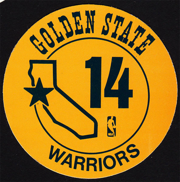 Golden State Warriors Basketball Sticker