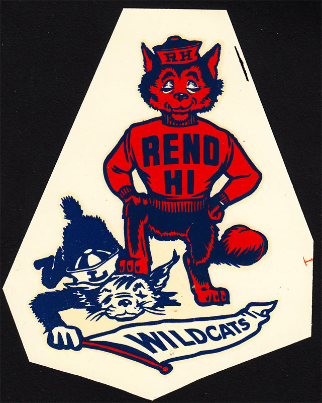 Reno High School Huskies v Las Vegas Wildcats Game Decal