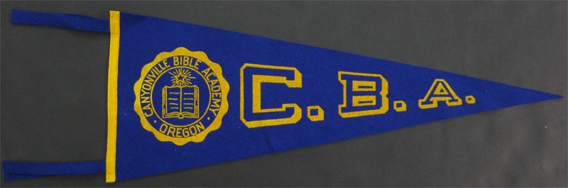 Canyonville Bible Academy Oregon Pennant