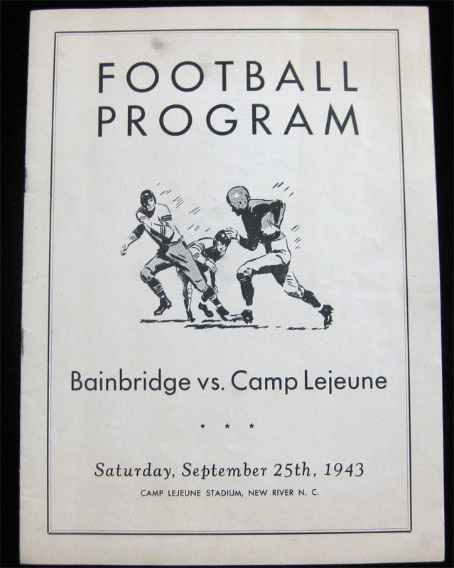 Camp LeJeune vs Bainbridge Military College Football Program