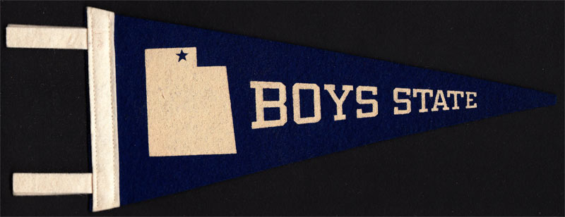 Utah Boys State Mini Pennant