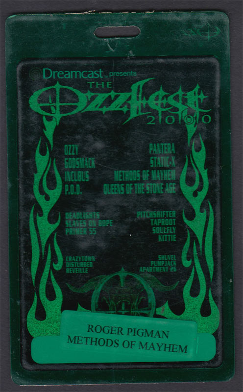 OZZ FEST 袋 MONSTERS OF ROCK… フェスタオル 計8点 Ozzfest Live - Amazon.com Music