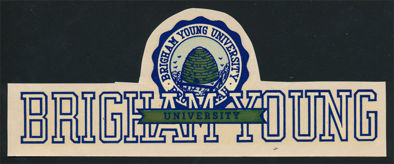 BYU Brigham Young University Decal