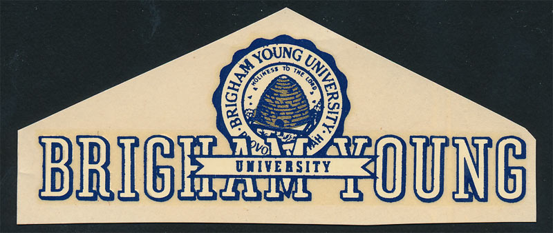 BYU Brigham Young University Decal