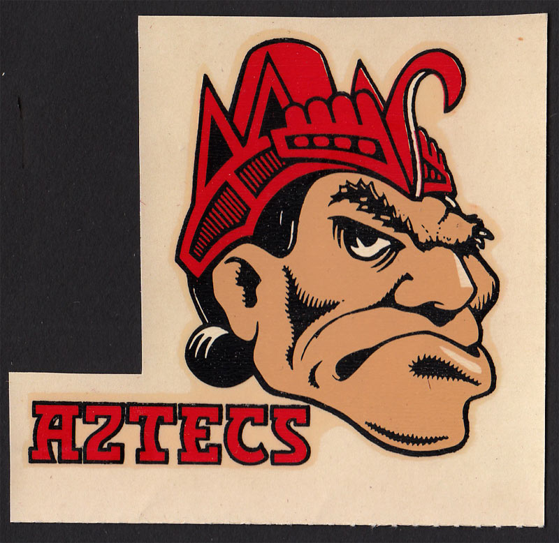 San Diego State College Aztecs Decal