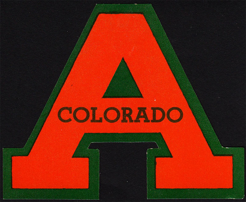Colorado State College A&M Sticker