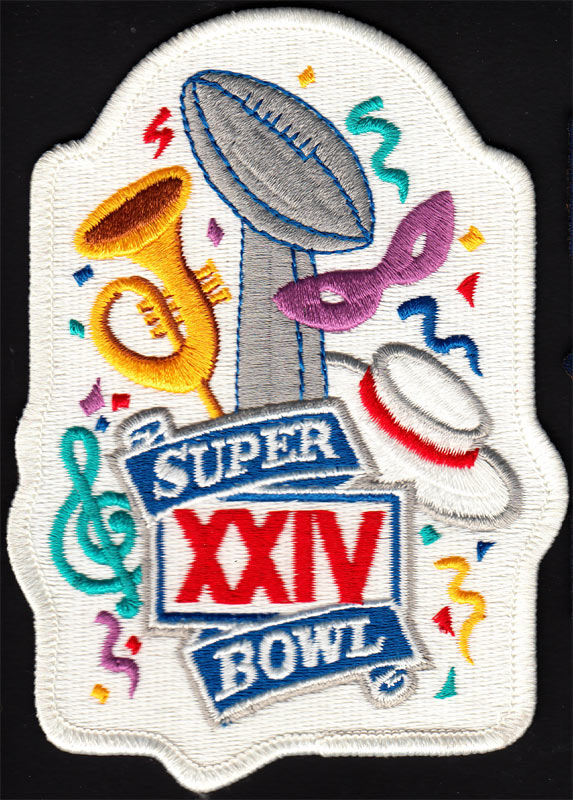 Super Bowl XXIV - New Orleans Patch