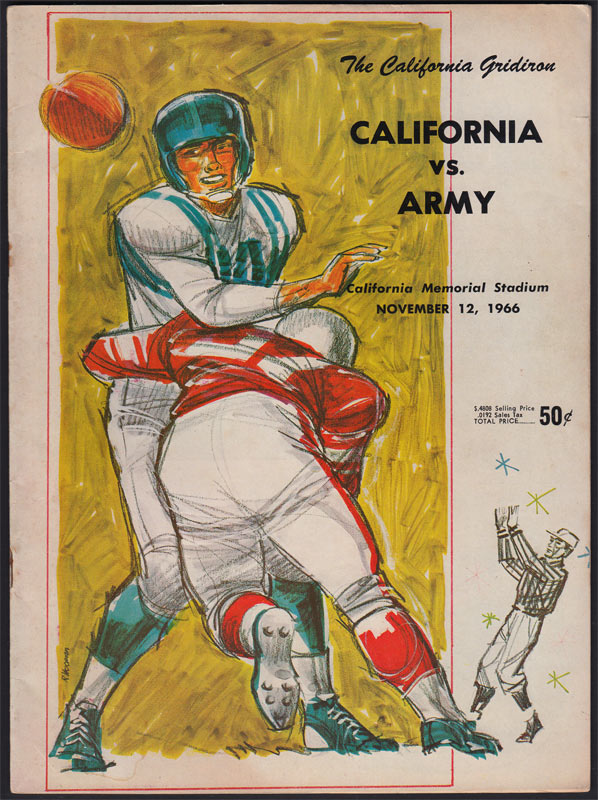 Cal v Army College Football Program