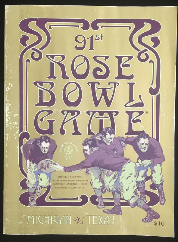 Rose Bowl 2005 College Football Program